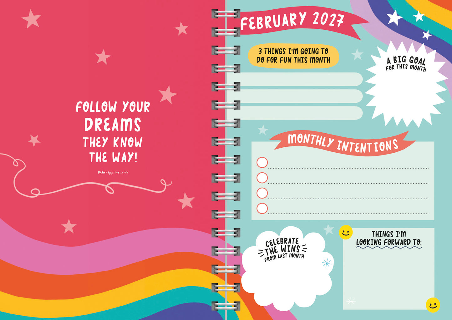 Happiness Club, The A5 Diary 2027
