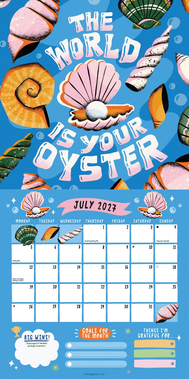 Happiness Club, The Wall Calendar 2027