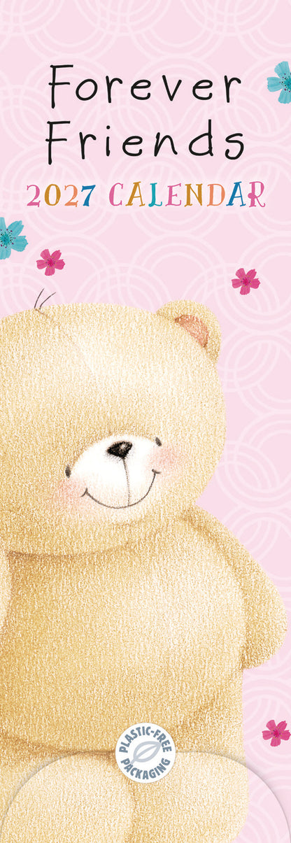 Forever Friends Slim Calendar 2027