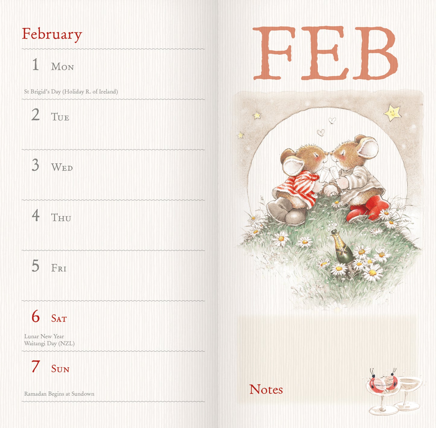 Country Companions Slim Diary 2027