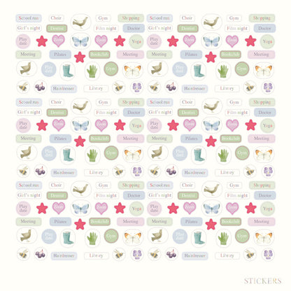 Garden Days Household Planner Wall Calendar 2027