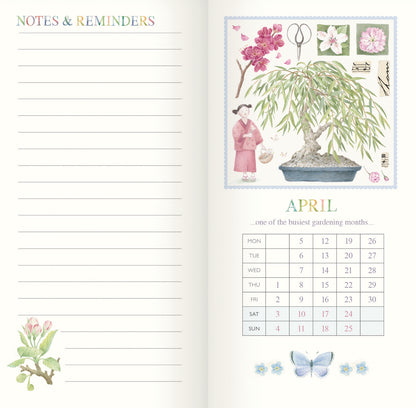 Garden Days Slim Diary 2027