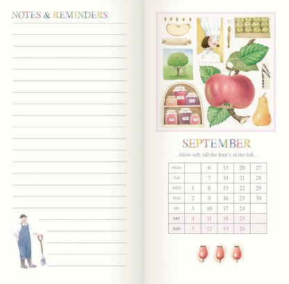 Garden Days Slim Diary 2027