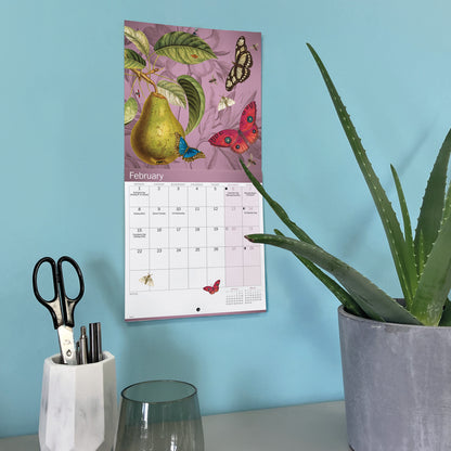 Royal Botanic Gardens Kew Floral Illustrated Mini Calendar 2027
