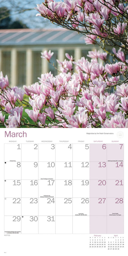 Royal Botanic Gardens Kew Kew in Colour Wall Calendar 2027