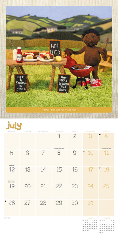 Nudinits Wall Calendar 2027