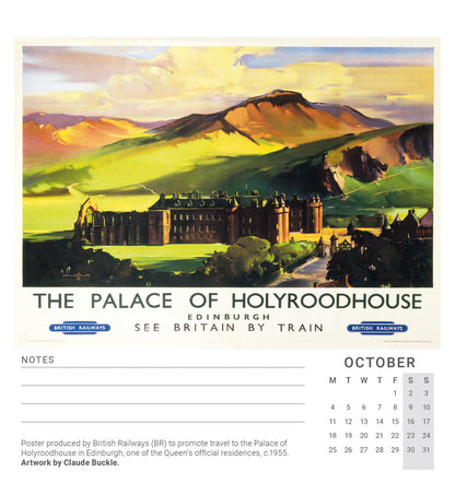 Vintage Posters NRM Easel Calendar 2027