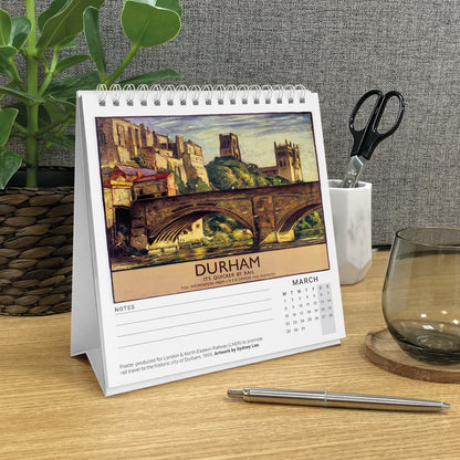 Vintage Posters NRM Easel Calendar 2027