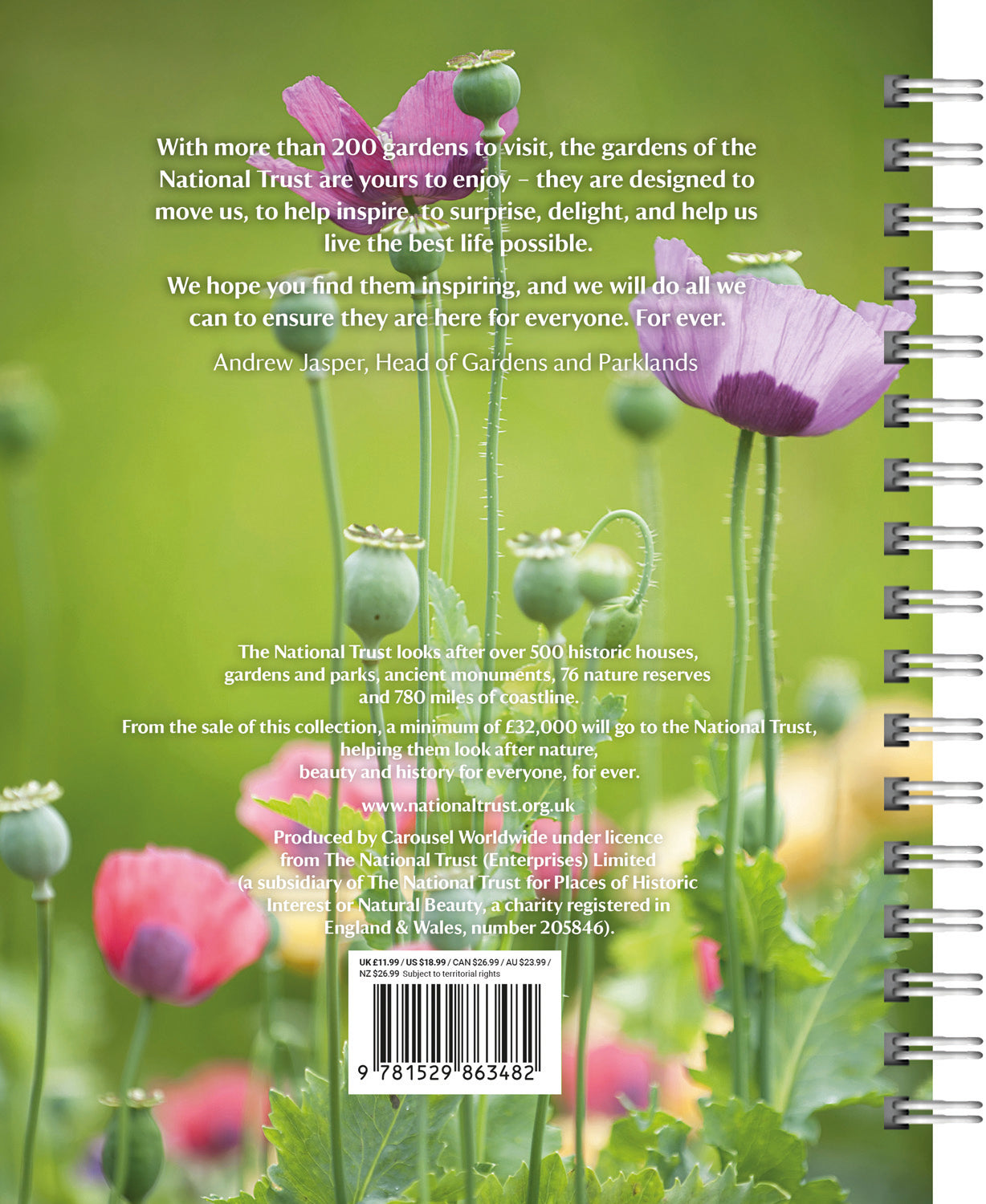 Gardening National Trust Deluxe Diary 2027