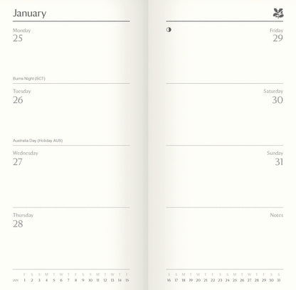 National Trust Slim Diary 2027