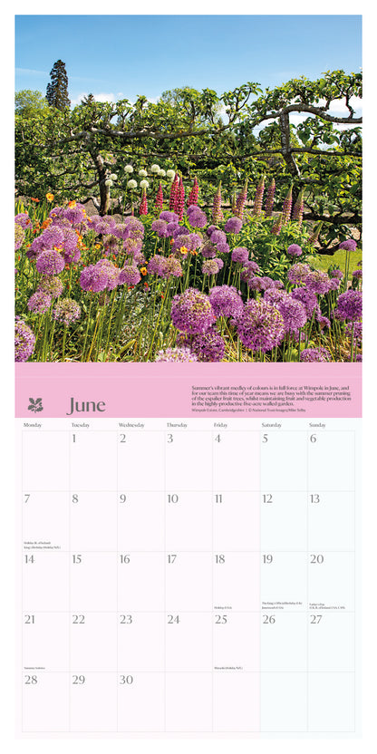 Seasons National Trust Wall Calendar 2027