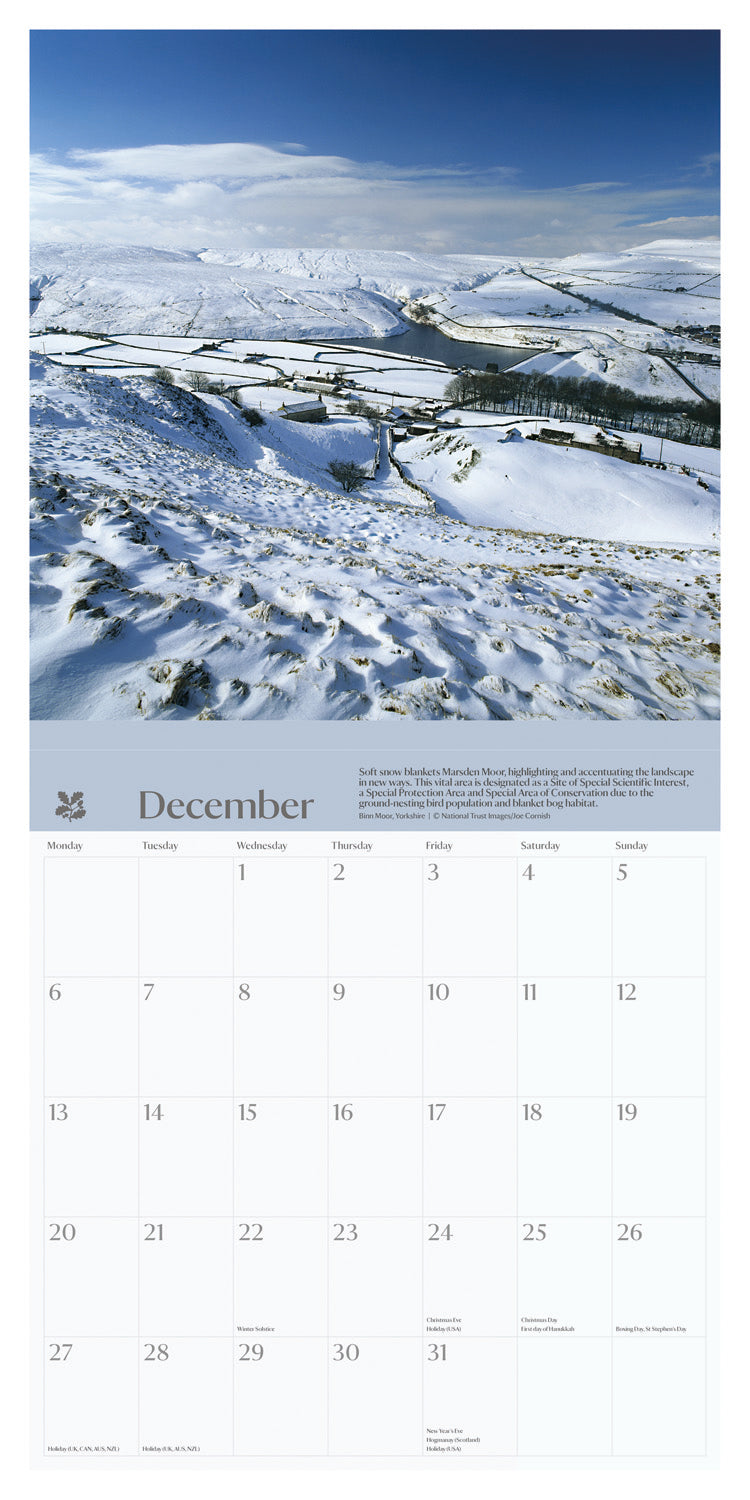 Seasons National Trust Wall Calendar 2027
