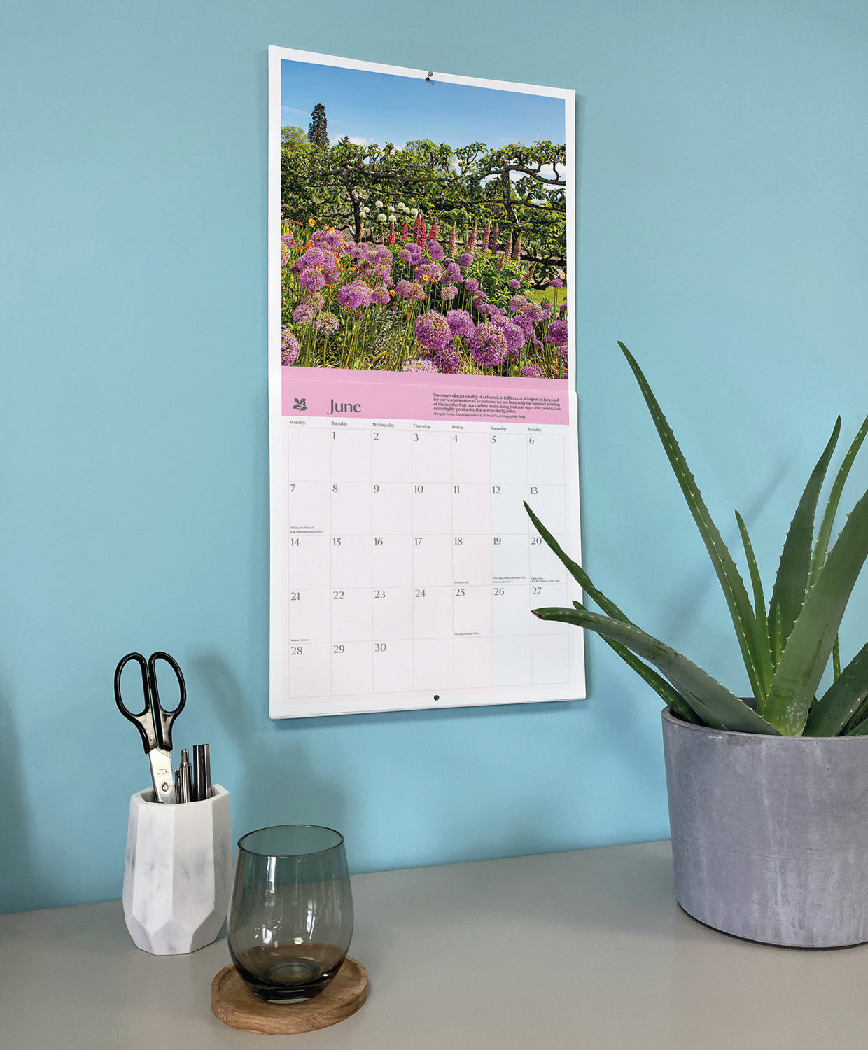 Seasons National Trust Wall Calendar 2027