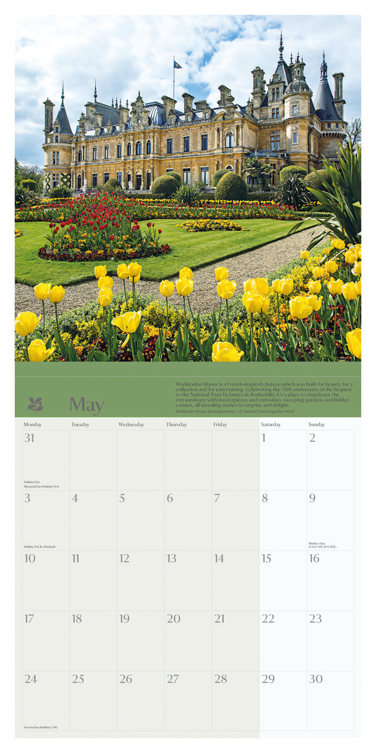 Gardens National Trust Wall Calendar 2027