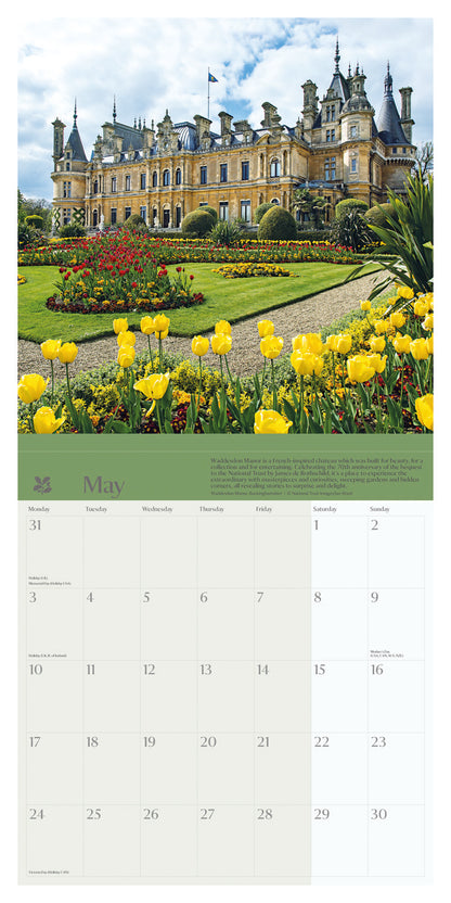 Gardens National Trust Wall Calendar 2027