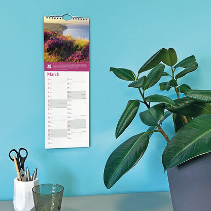 Coast & Countryside National Trust Slim Calendar 2027