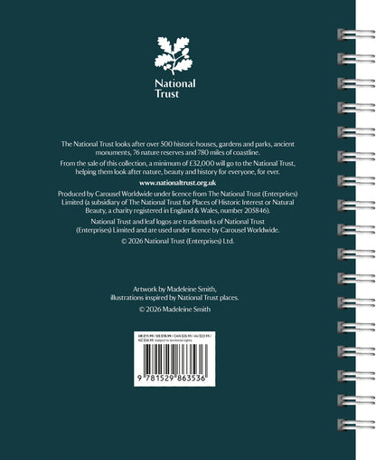 National Trust Illustrated Deluxe Diary 2027