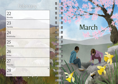 National Trust Illustrated Deluxe Diary 2027