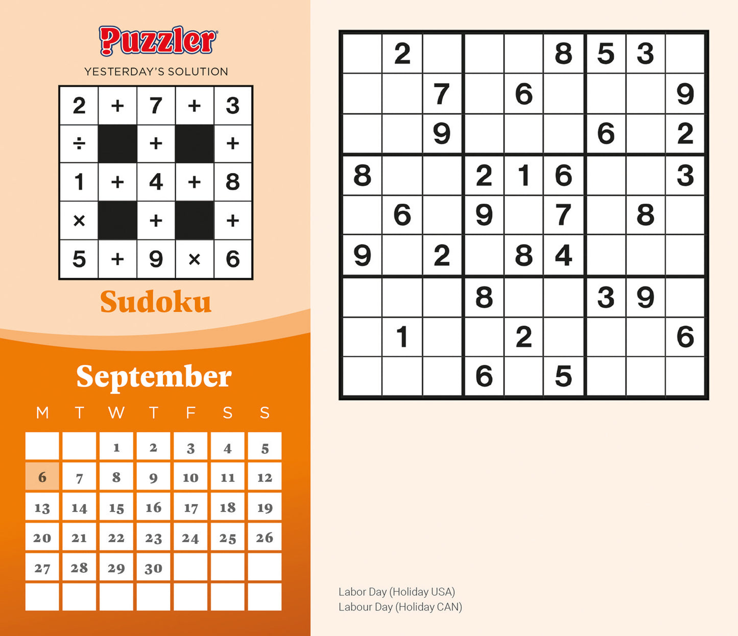 Mind Games, Puzzler Box Calendar 2027