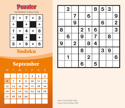 Mind Games, Puzzler Box Calendar 2027