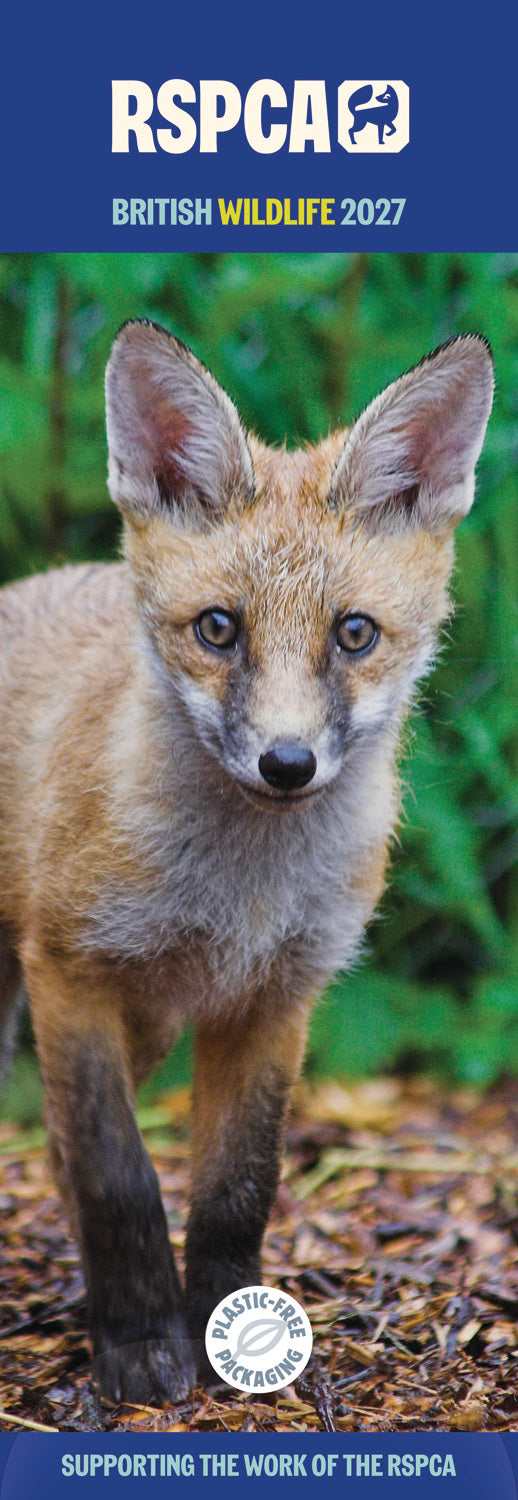 British Wildlife RSPCA Slim Calendar 2027
