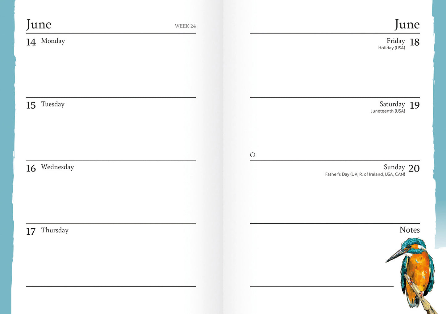 RSPB A6 Diary 2027