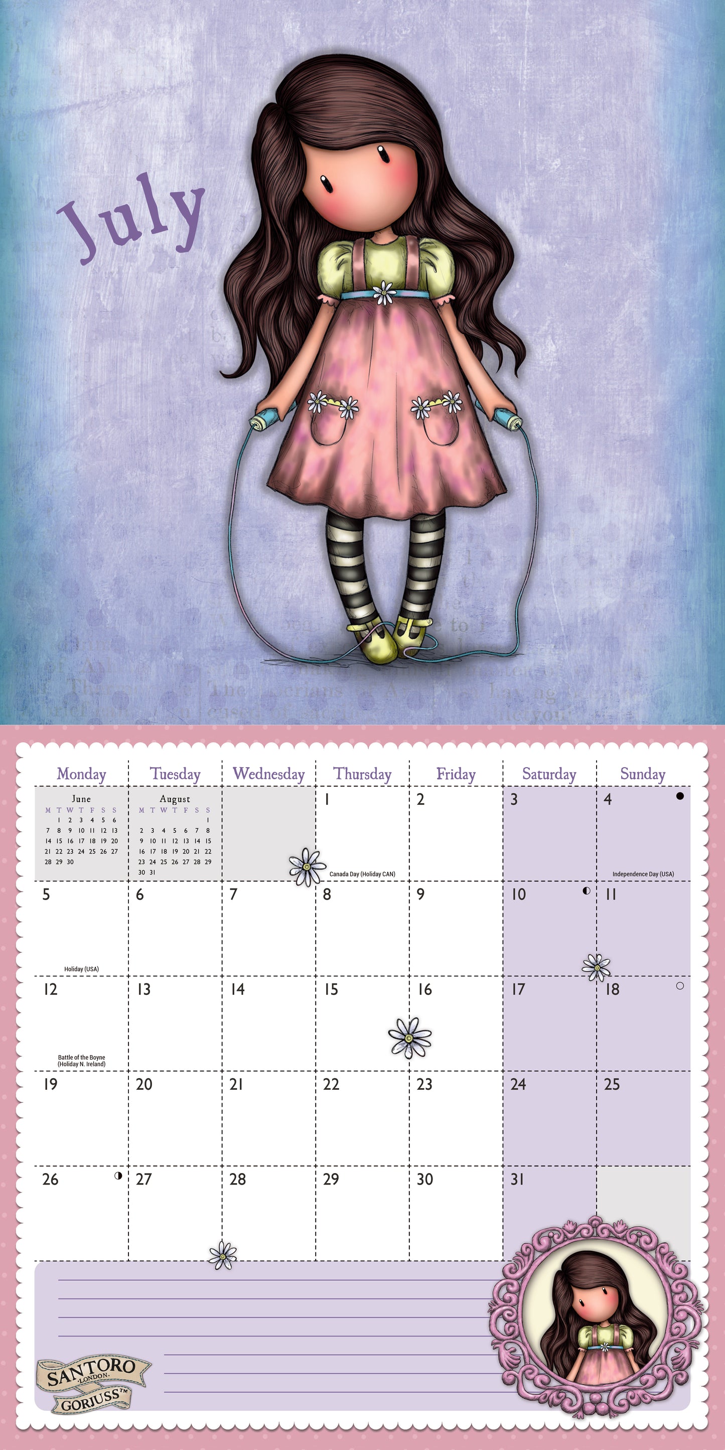 Gorjuss Wall Calendar 2027