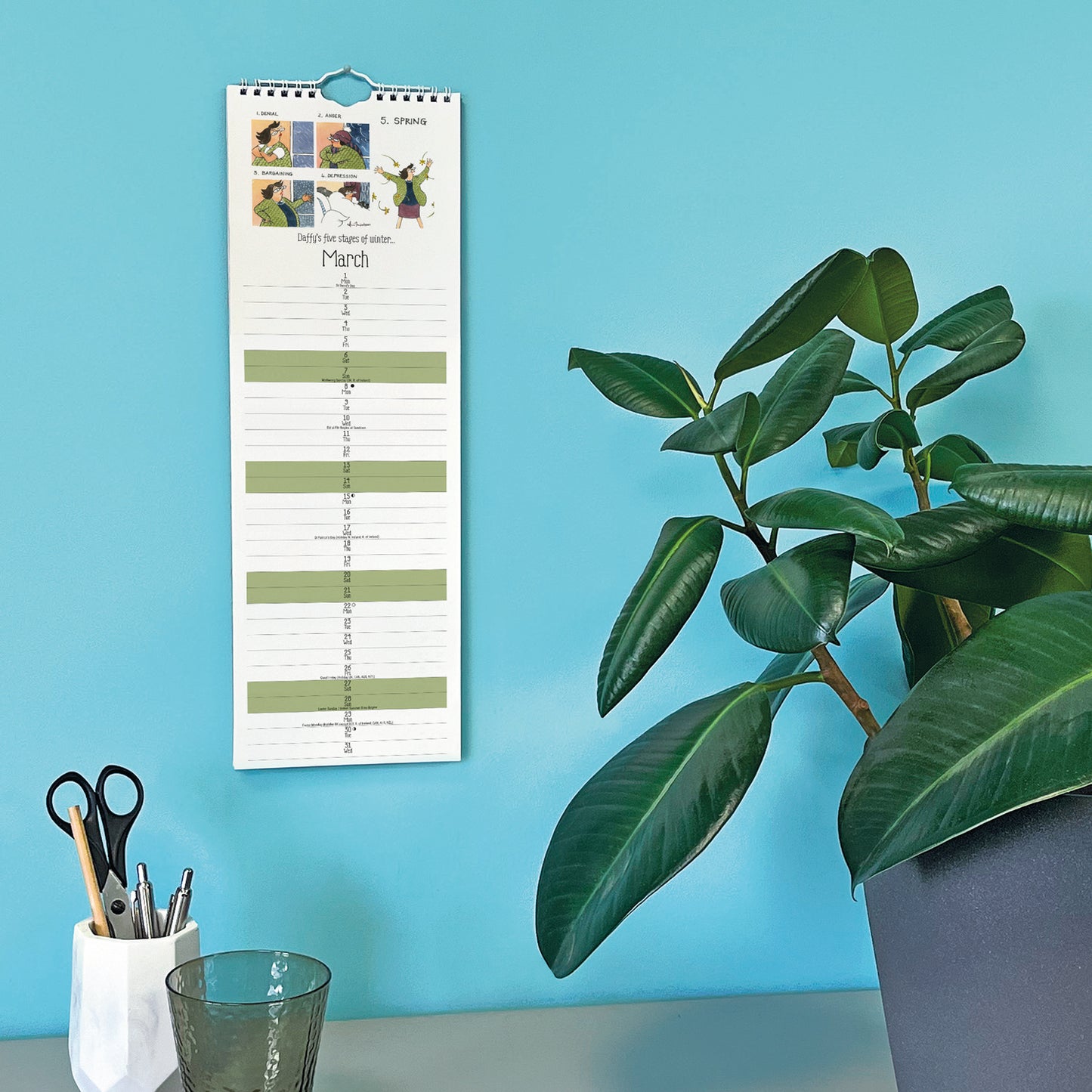 Tottering By Gently Our Garden Couples Planner Slim Calendar 2027