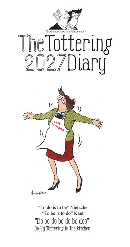 Tottering By Gently Slim Diary 2027