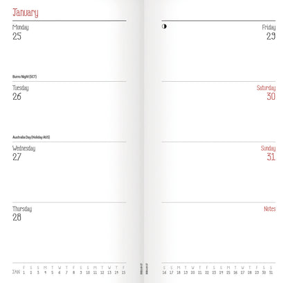 Tottering By Gently Slim Diary 2027
