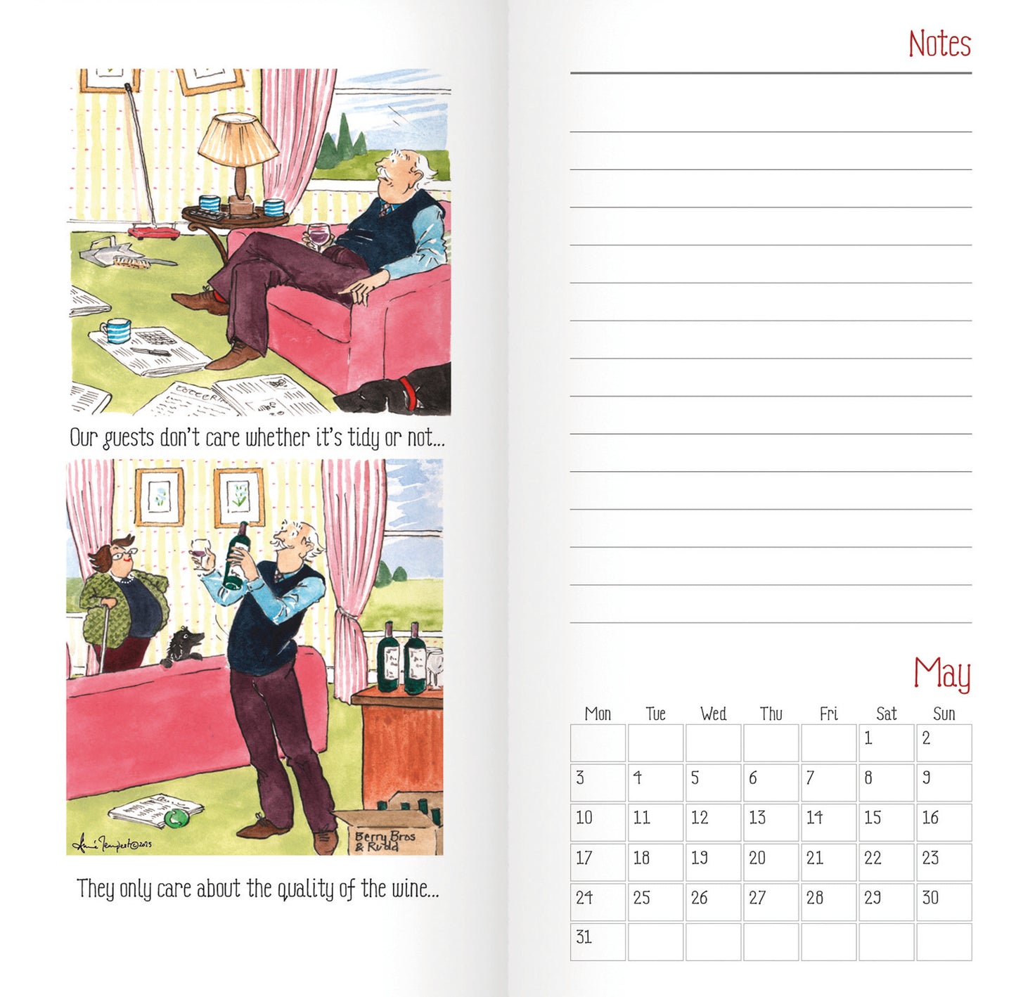 Tottering By Gently Slim Diary 2027