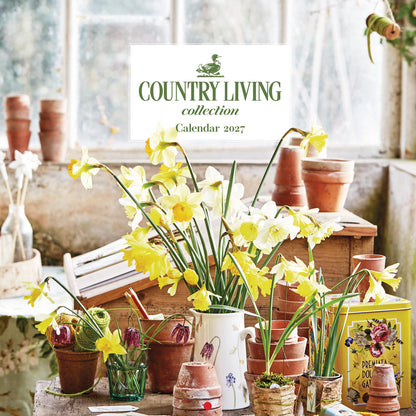 Country Living Wiro Wall Calendar 2027