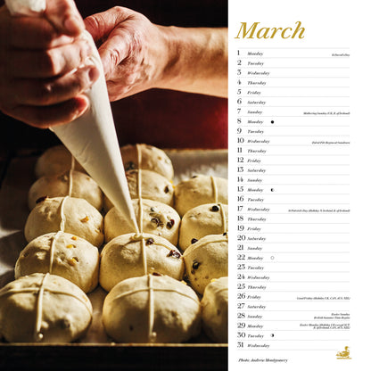 Country Living Wiro Wall Calendar 2027