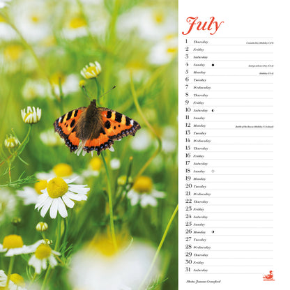 Country Living Wiro Wall Calendar 2027