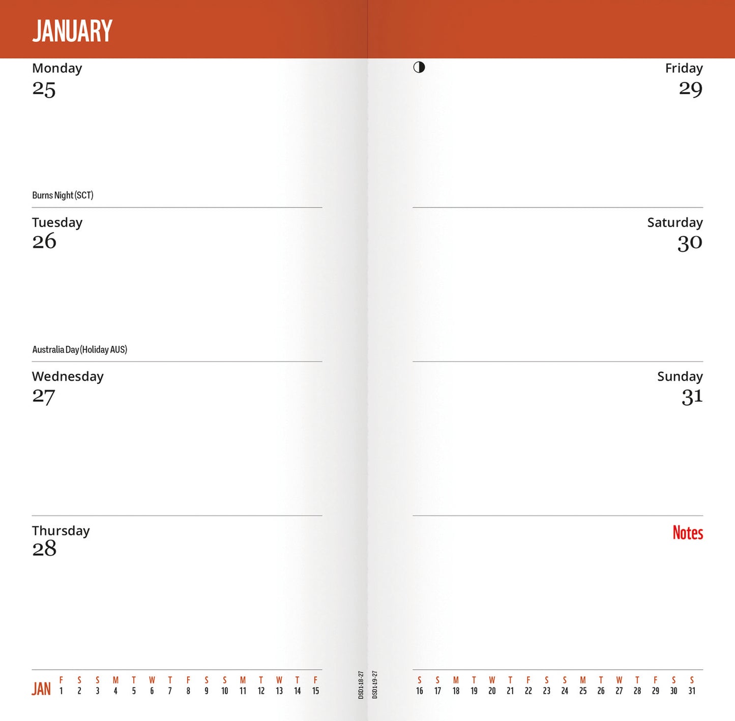 Wild & Free WWF Slim Diary 2027