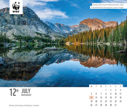 Natural World WWF Box Calendar 2027