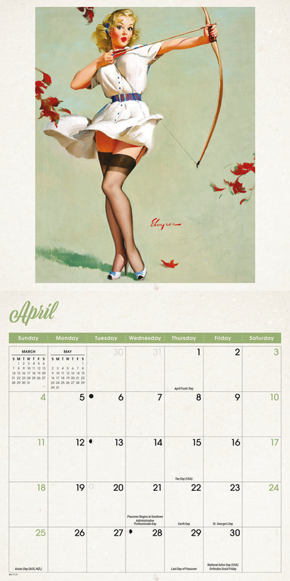 Pin Up Girls Mini Calendar 2027