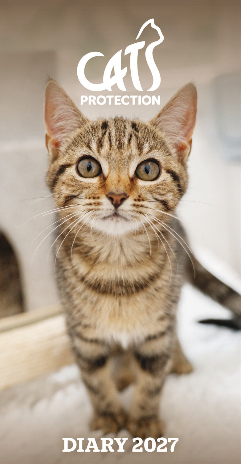 Cats Protection Slim Diary 2027