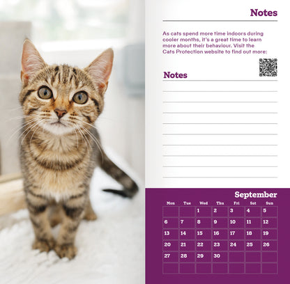 Cats Protection Slim Diary 2027