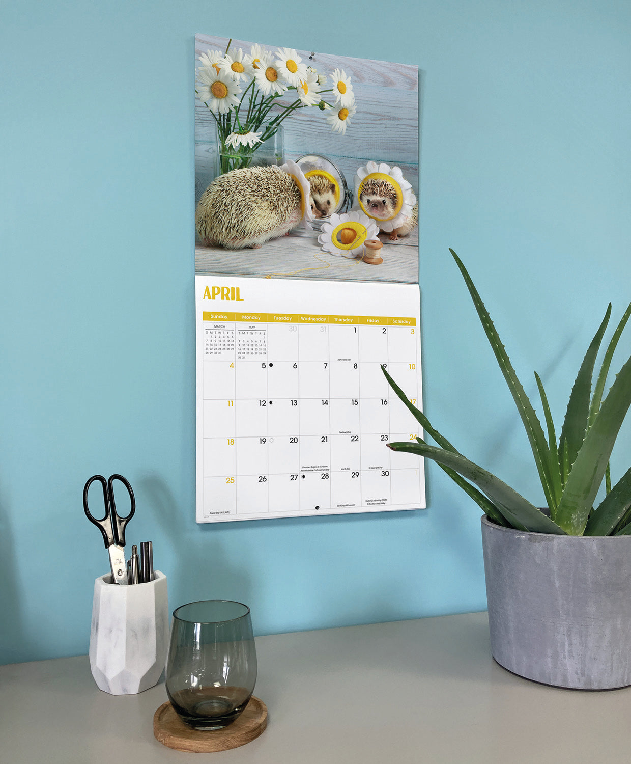 Hedgehogs! Wall Calendar 2027
