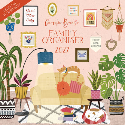 Georgia Breeze WT Planner Wall Calendar 2027