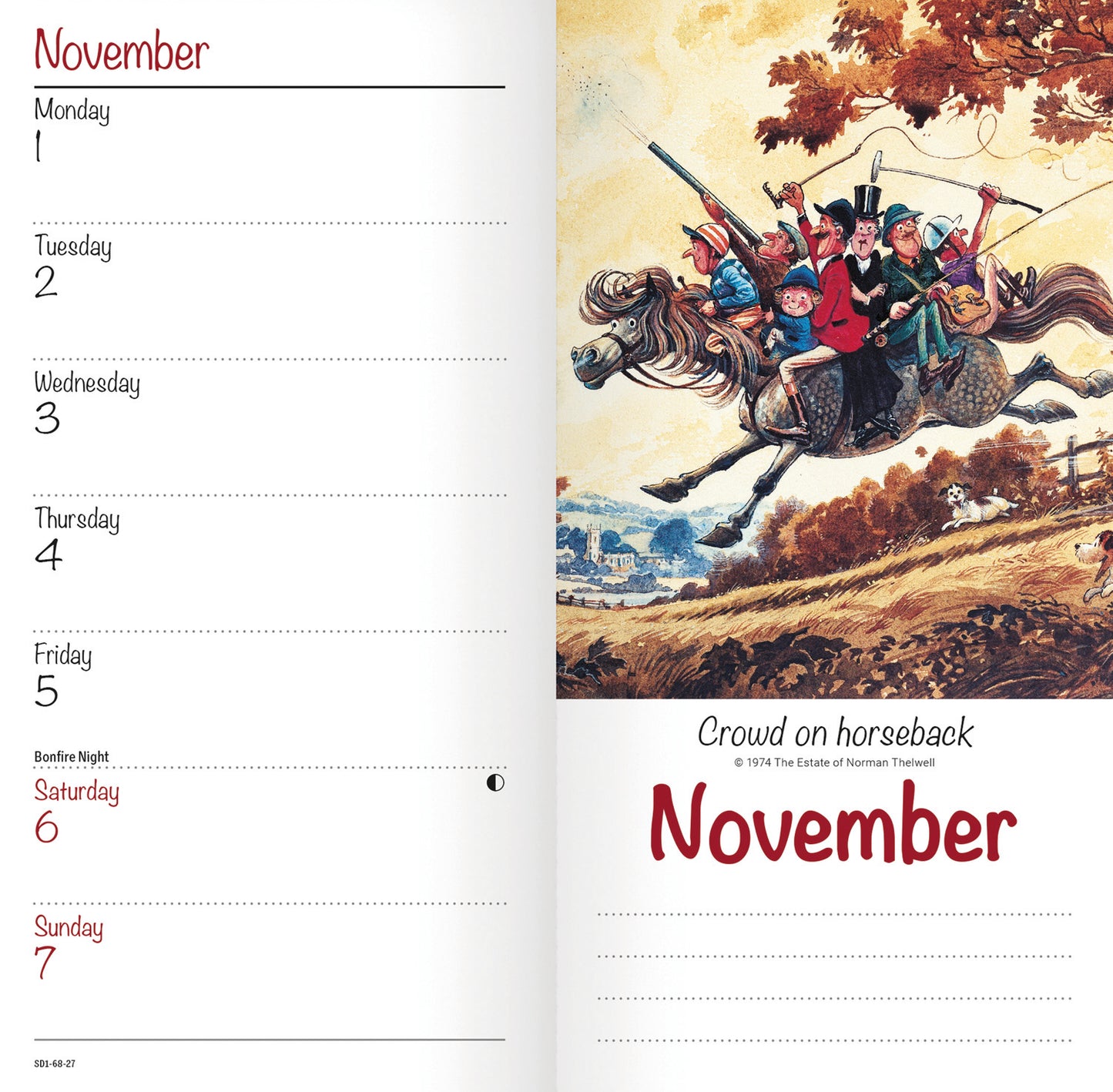Thelwell Slim Diary 2027