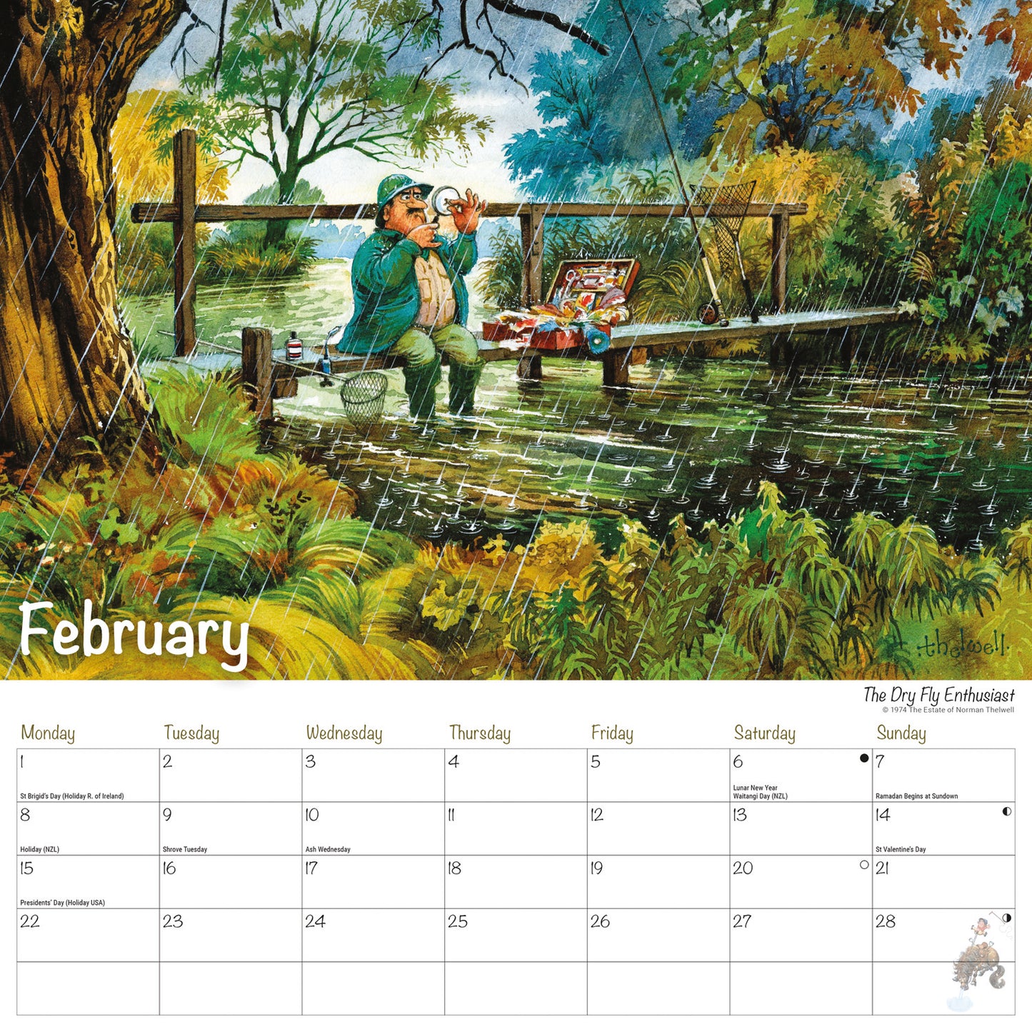 Thelwell Wiro Wall Calendar 2027