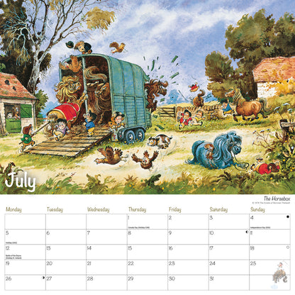Thelwell Wiro Wall Calendar 2027