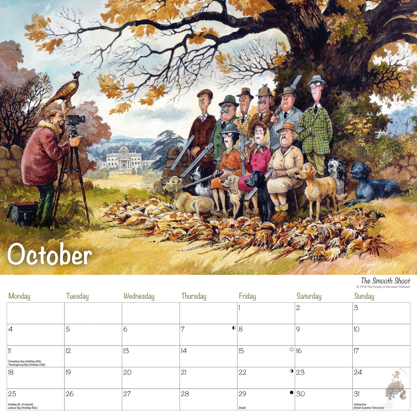 Thelwell Wiro Wall Calendar 2027