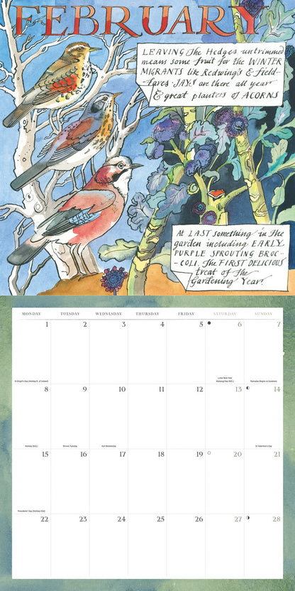 Matthew Rice, A Year in the Country Wall Calendar 2027