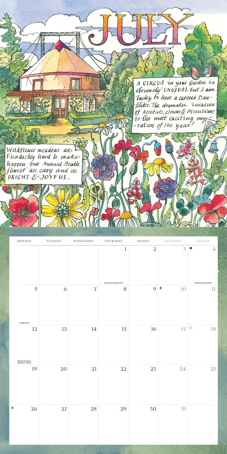 Matthew Rice, A Year in the Country Wall Calendar 2027