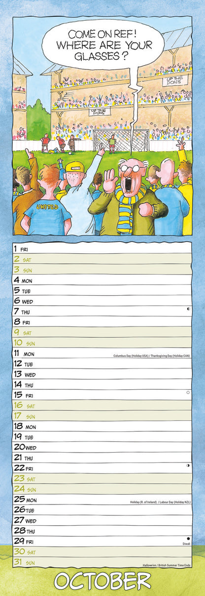 Wrinklies Slim Calendar 2027