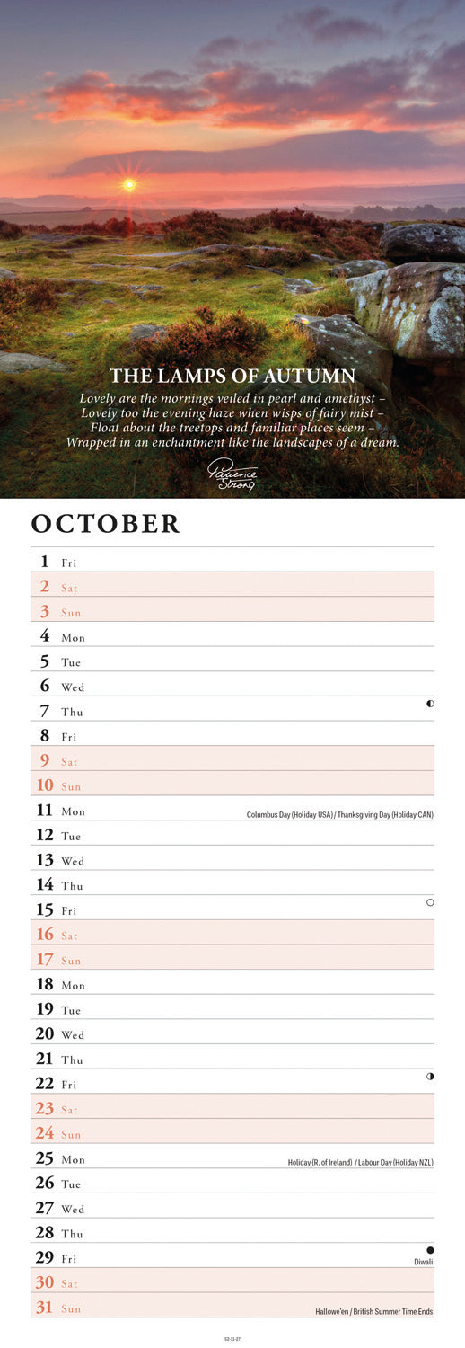 Patience Strong Slim Calendar 2027
