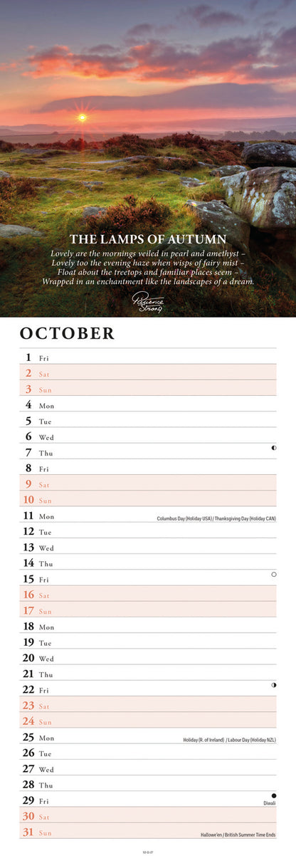 Patience Strong Slim Calendar 2027